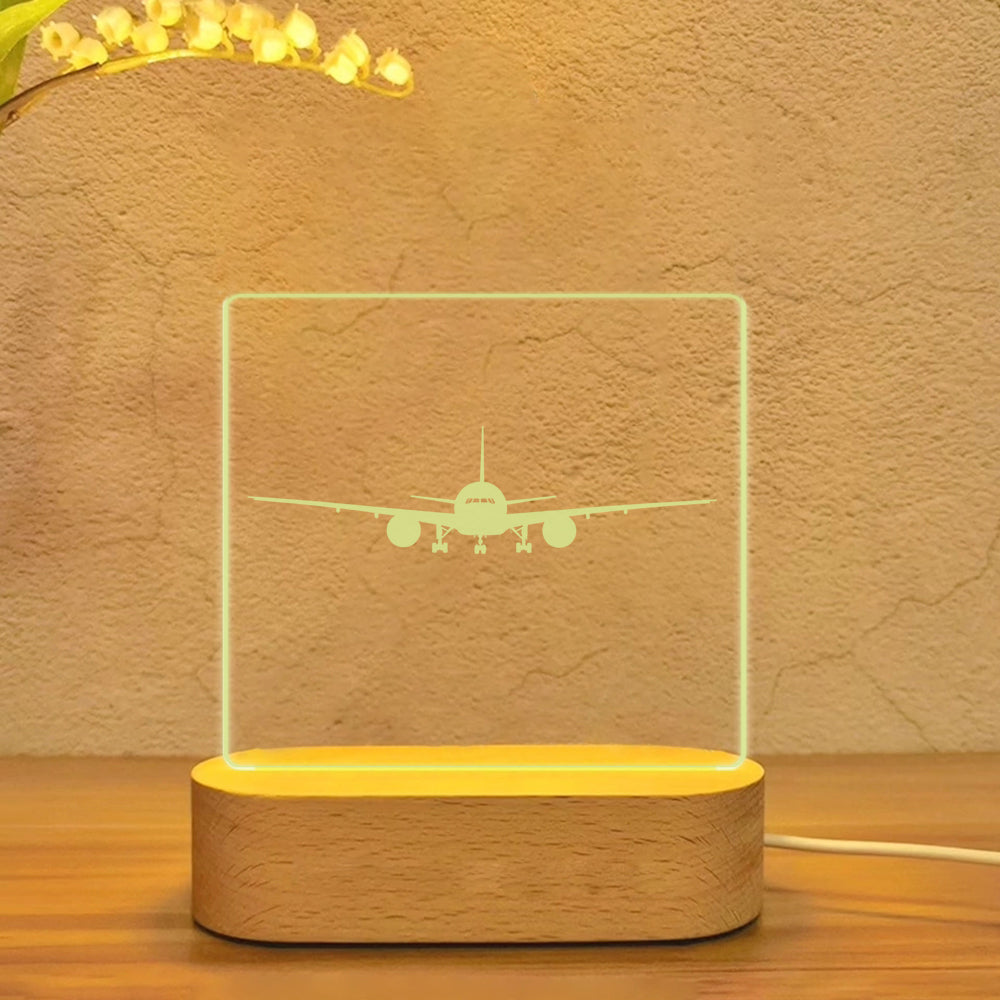 Boeing 777 Silhouette Designed Night Lamp