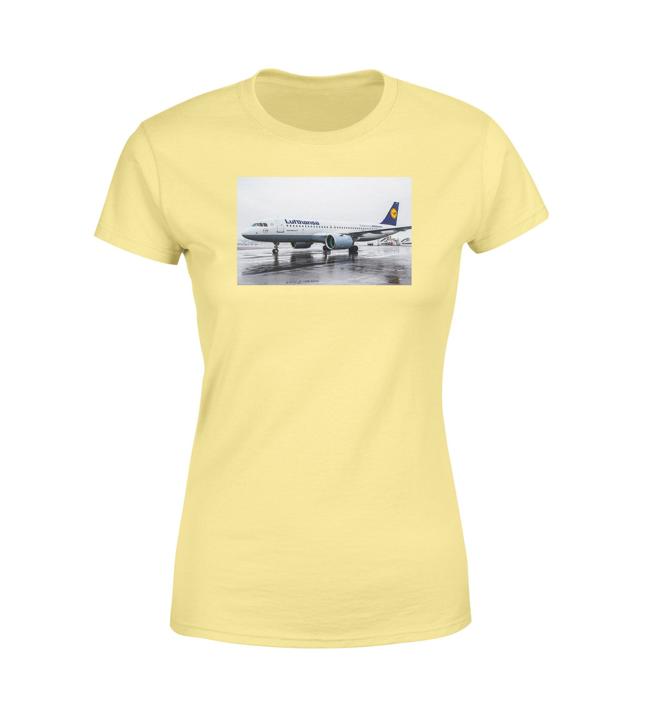 Lufthansa A320 Neo Designed Women T-Shirts
