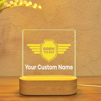 Thumbnail for Custom Name (Badge 5) Designed Night Lamp