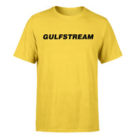 Thumbnail for Gulfstream & Text Designed T-Shirts