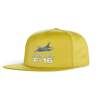 Thumbnail for The Fighting Falcon F16 Designed Snapback Caps & Hats