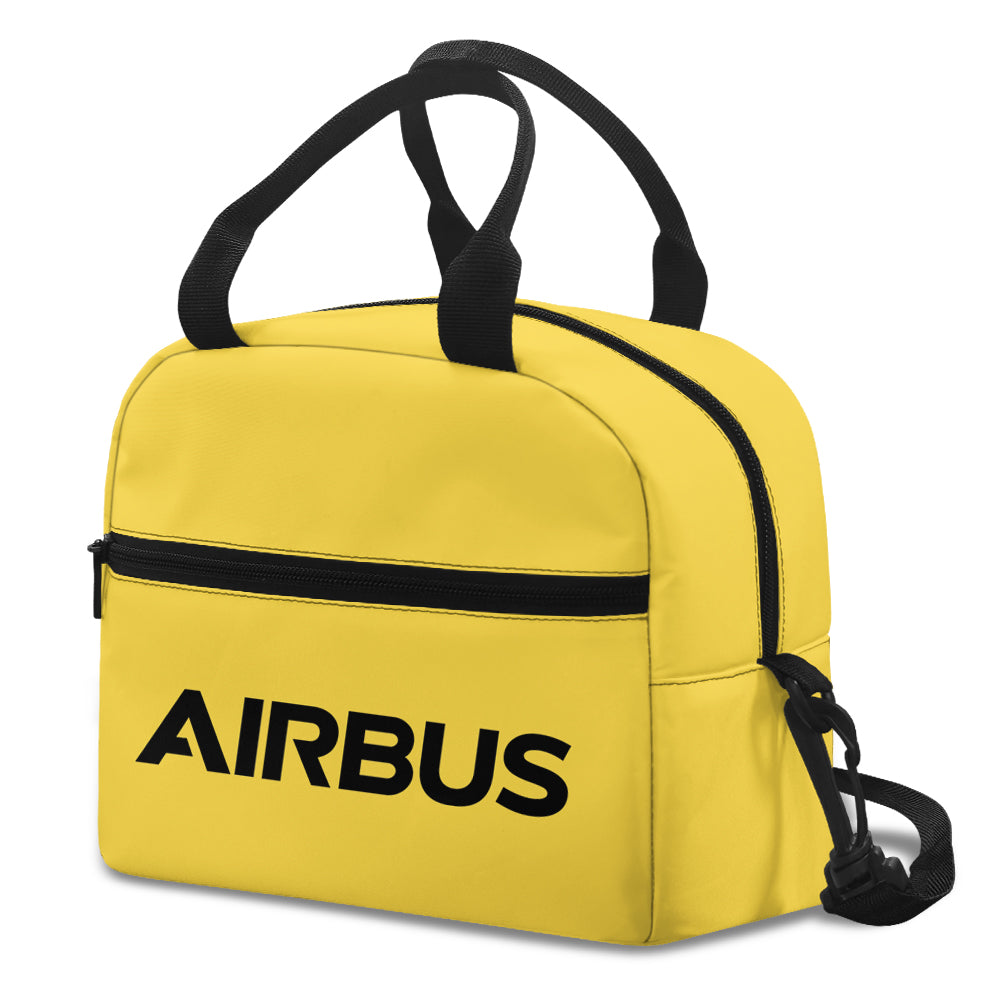 Airbus & Text Designed Lunch Bags