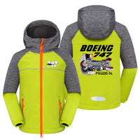 Thumbnail for Boeing 747 & PW4000-94 Engine Designed Children Polar Style Jackets