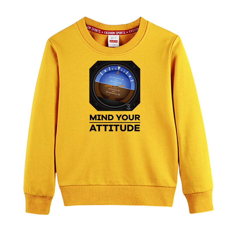 Mind Your Attitude Designed "CHILDREN" Sweatshirts