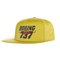Thumbnail for Amazing Boeing 737 Designed Snapback Caps & Hats