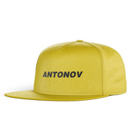 Thumbnail for Antonov & Text Designed Snapback Caps & Hats