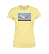 Thumbnail for Virgin Atlantic Boeing 747 Designed Women T-Shirts
