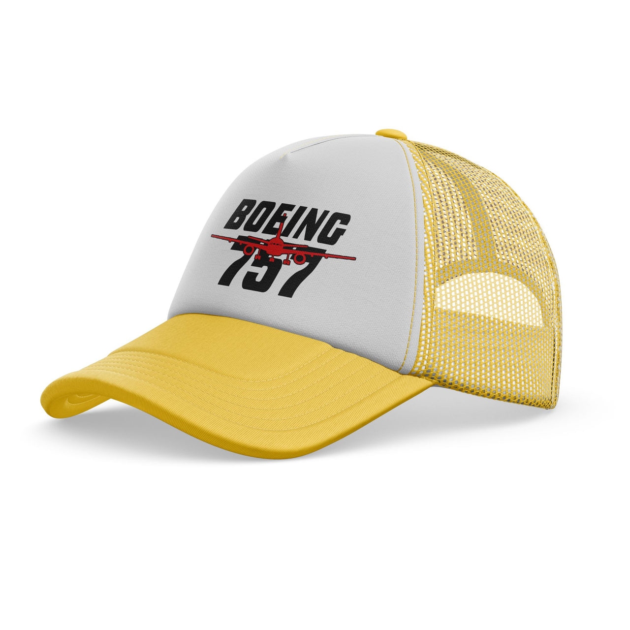Amazing Boeing 757 Designed Trucker Caps & Hats