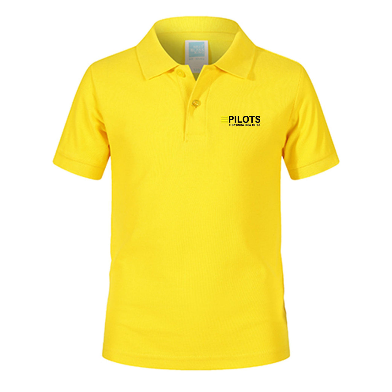 Pilots They Know How To Fly Designed Children Polo T-Shirts