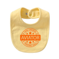 Thumbnail for 100 Original Aviator Designed Baby Saliva & Feeding Towels