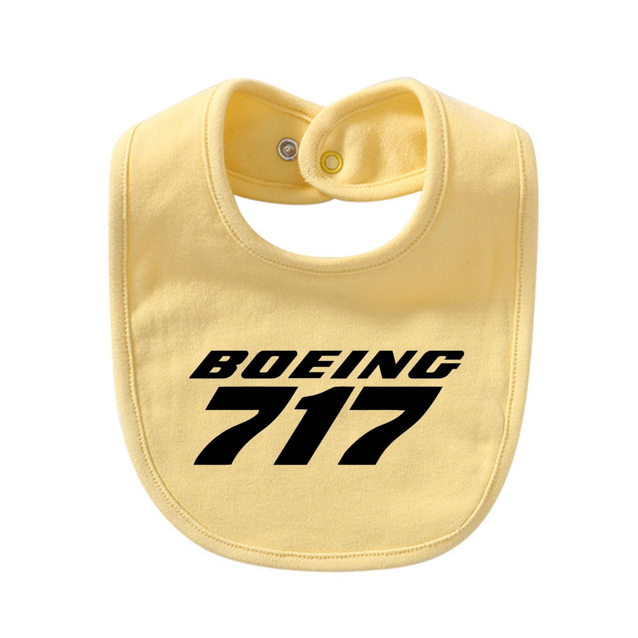 Boeing 717 & Text Designed Baby Saliva & Feeding Towels