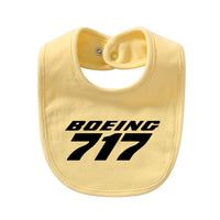 Thumbnail for Boeing 717 & Text Designed Baby Saliva & Feeding Towels
