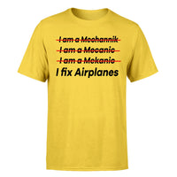 Thumbnail for I Fix Airplanes Designed T-Shirts