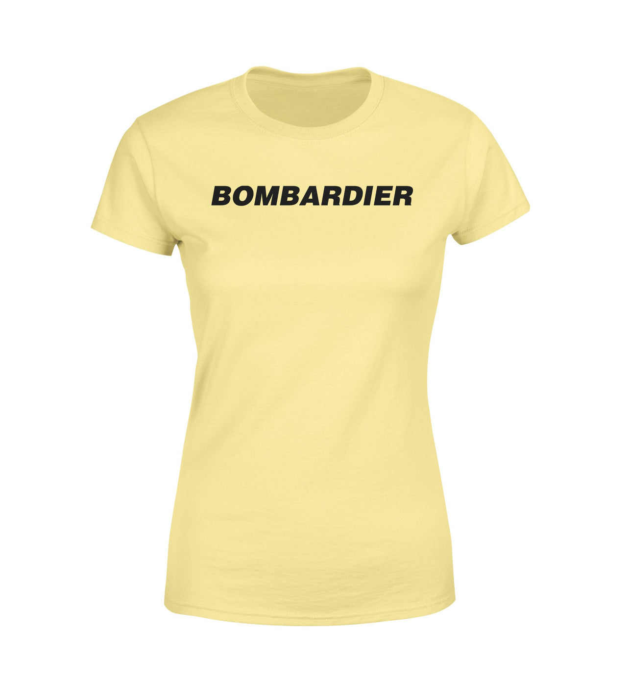 Bombardier & Text Designed Women T-Shirts