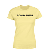 Thumbnail for Bombardier & Text Designed Women T-Shirts