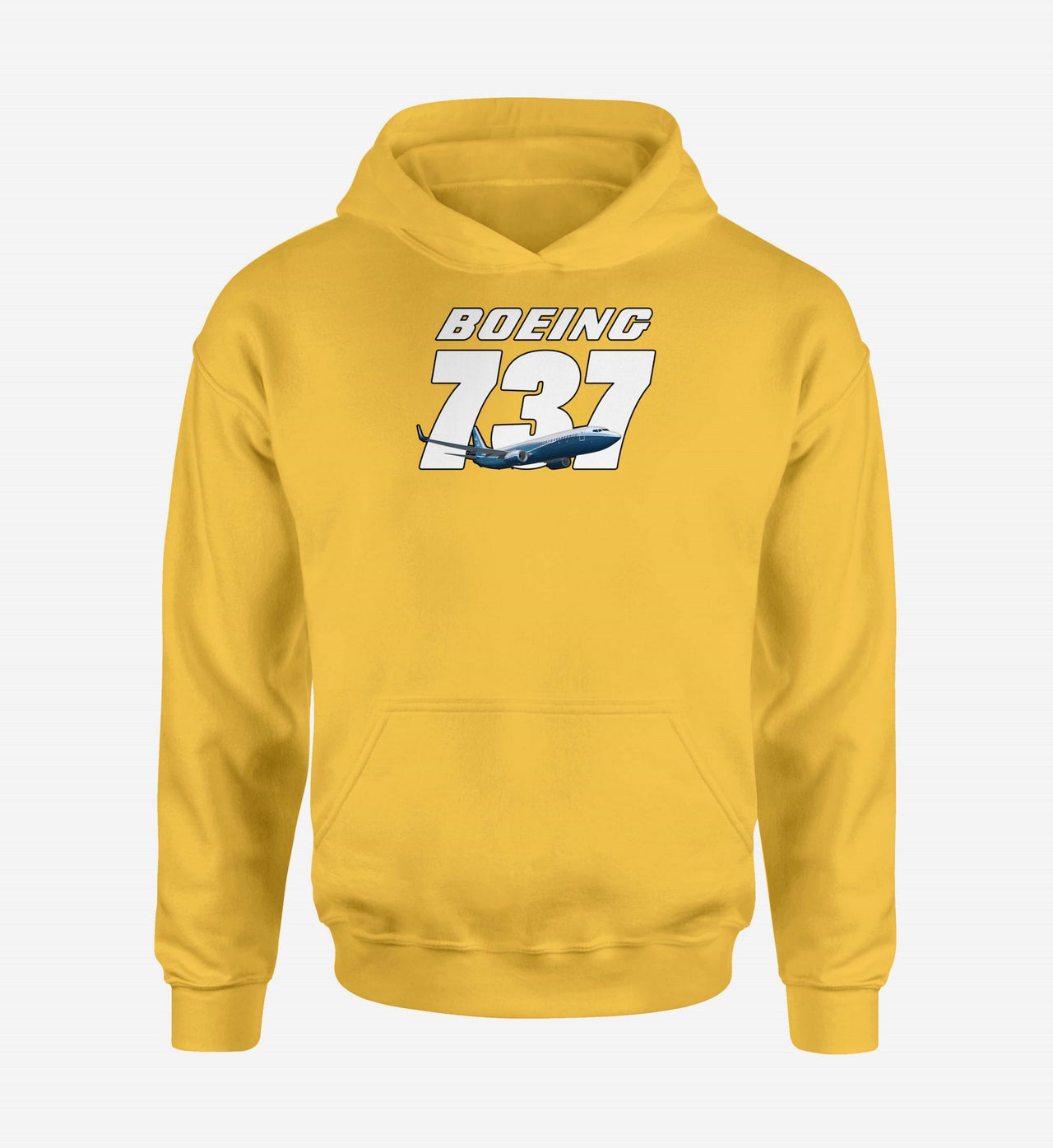 Super Boeing 737+Text Designed Hoodies