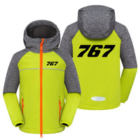 Thumbnail for 767 Flat Text Designed Children Polar Style Jackets