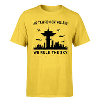 Thumbnail for Air Traffic Controllers - We Rule The Sky Designed T-Shirts