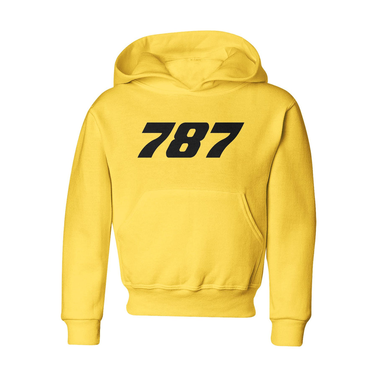 787 Flat Text Designed "CHILDREN" Hoodies