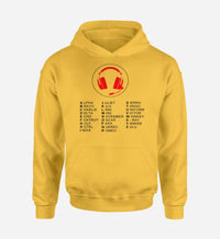 Thumbnail for Aviation Alphabet 3 Designed Hoodies