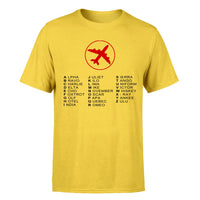 Thumbnail for Aviation Alphabet 2 Designed T-Shirts