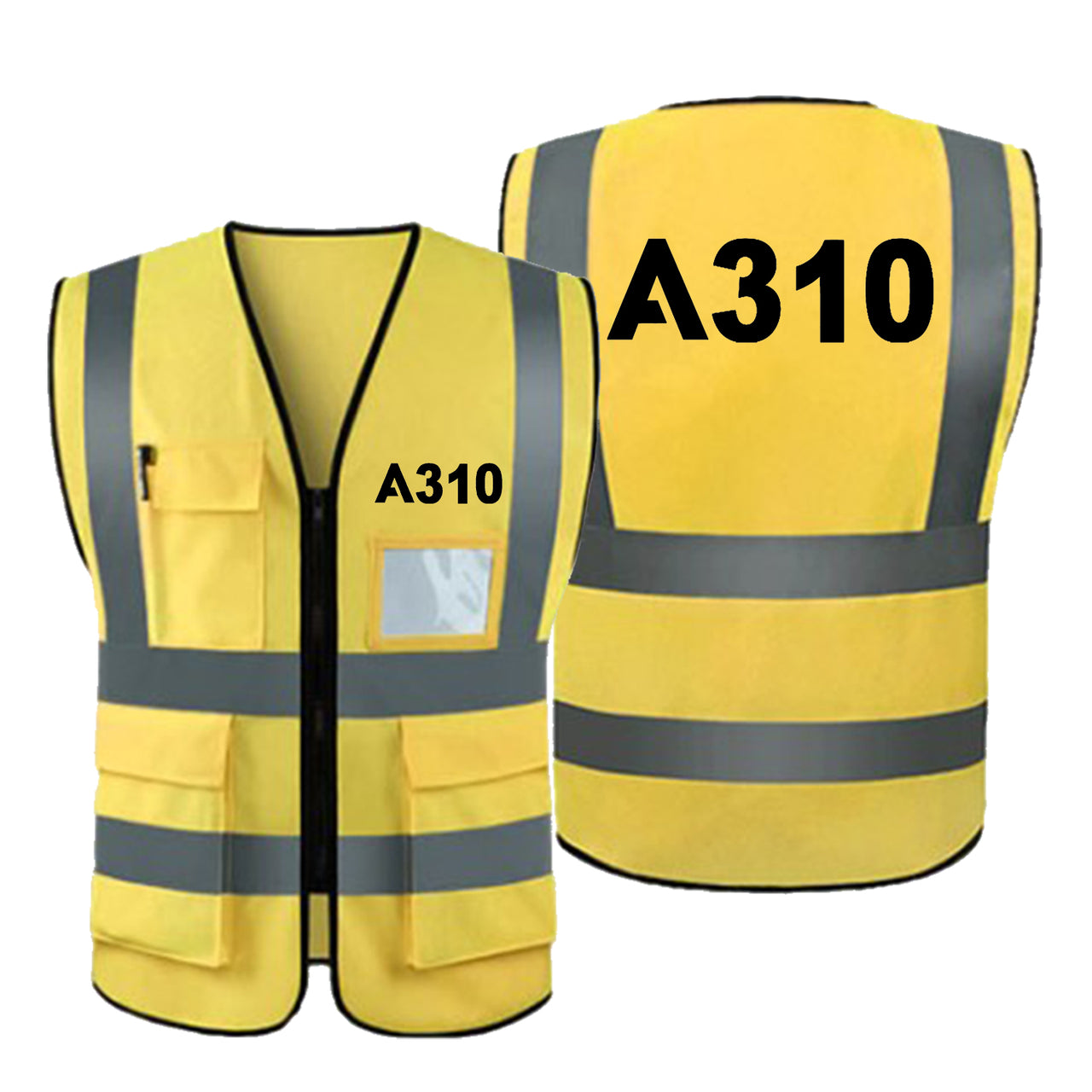 A310 Flat Text Designed Reflective Vests