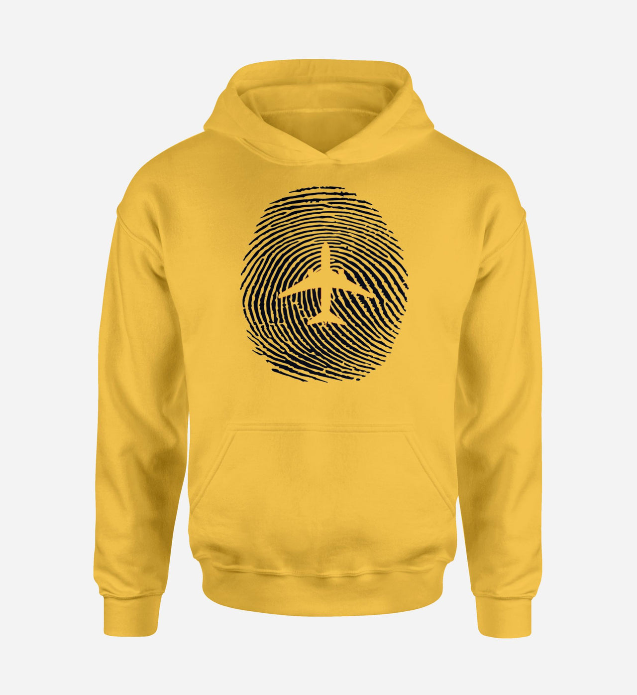Aviation Finger Print Designed Hoodies