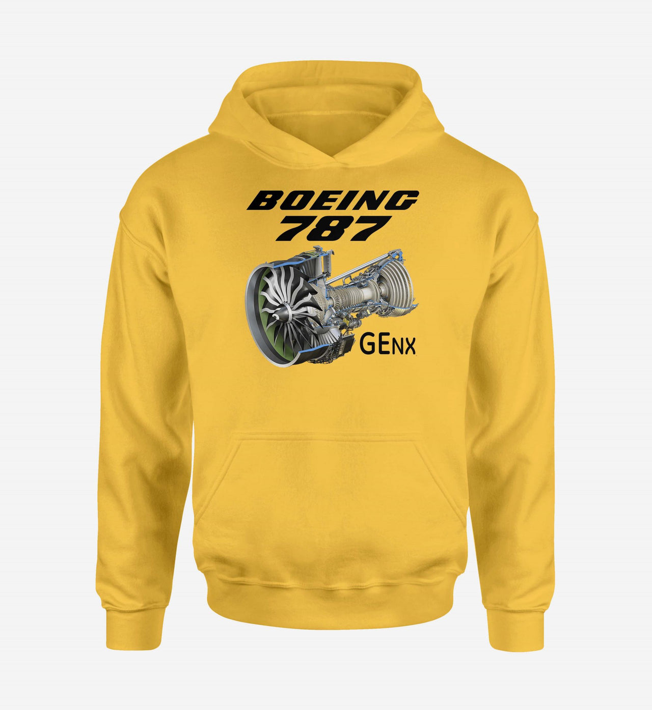 Boeing 787 & GENX Engine Designed Hoodies