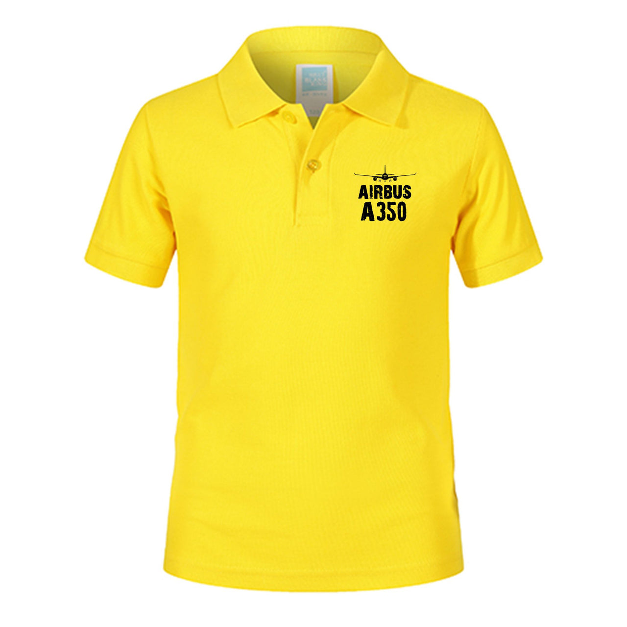 Airbus A350 & Plane Designed Children Polo T-Shirts