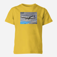 Thumbnail for United Airways Boeing 777 Designed Children T-Shirts