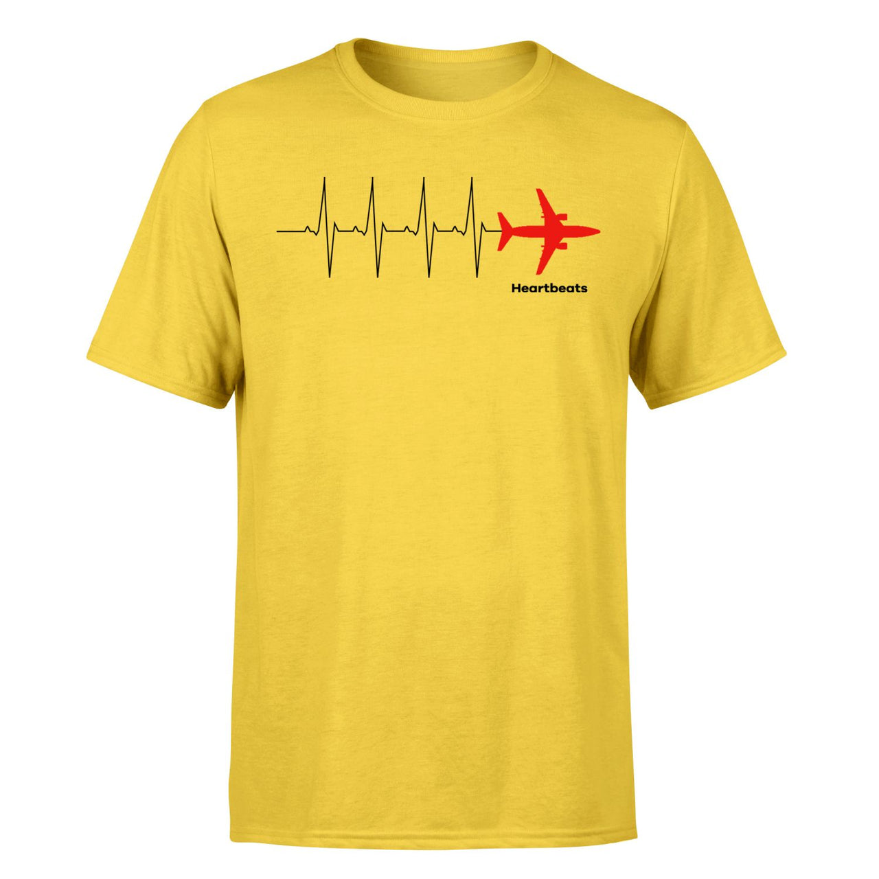 Aviation Heartbeats Designed T-Shirts
