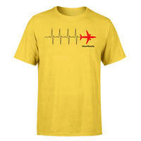 Thumbnail for Aviation Heartbeats Designed T-Shirts