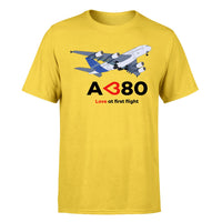 Thumbnail for Airbus A380 Love at first flight Designed T-Shirts