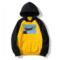 Thumbnail for Etihad Airways A380 Designed Colourful Hoodies