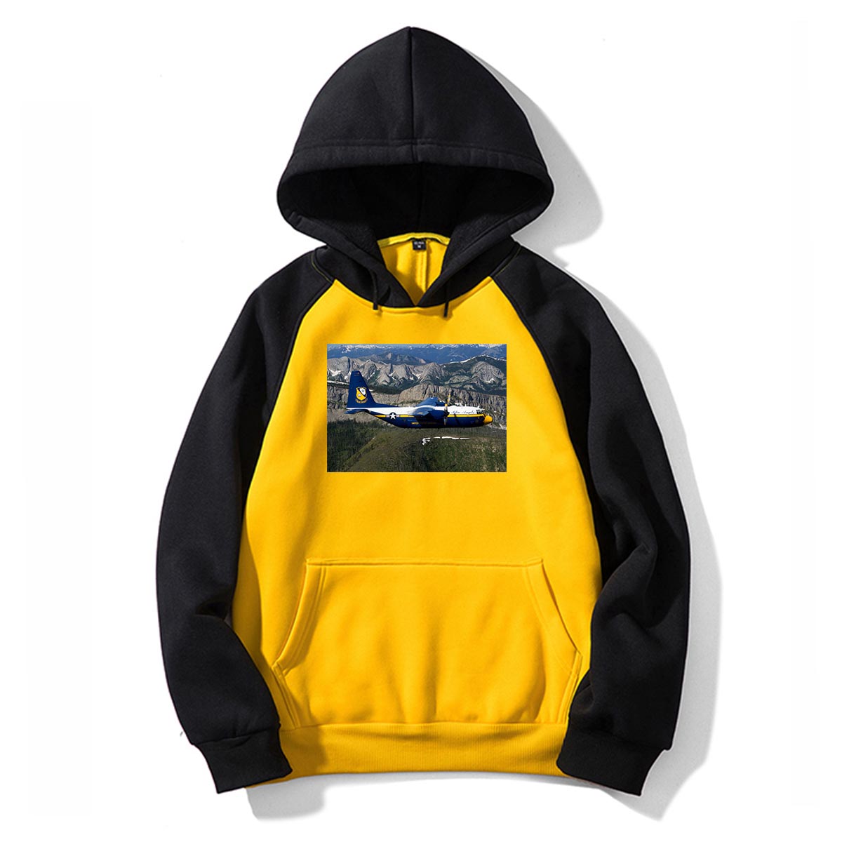 Amazing View with Blue Angels Aircraft Designed Colourful Hoodies