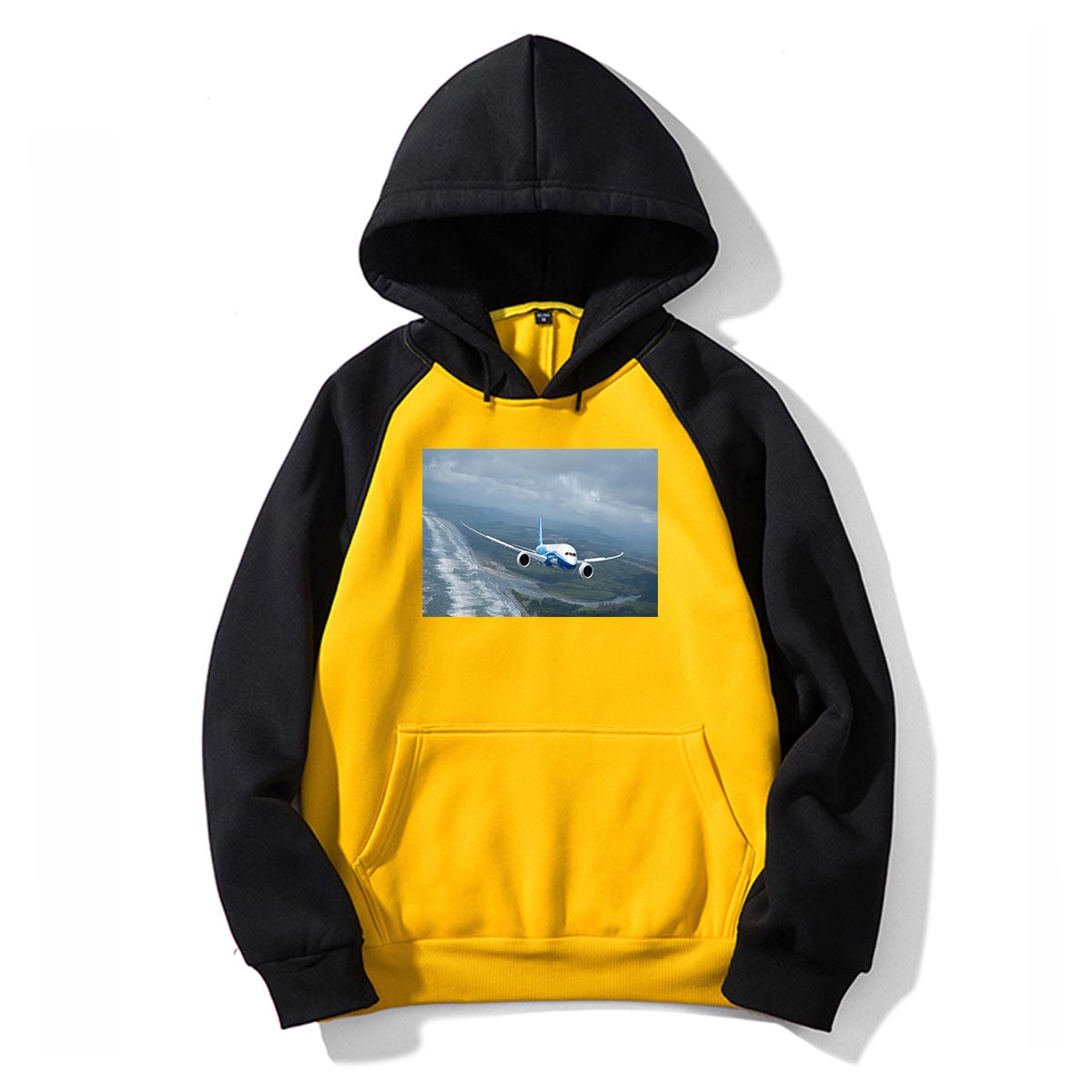 Cruising Boeing 787 Designed Colourful Hoodies