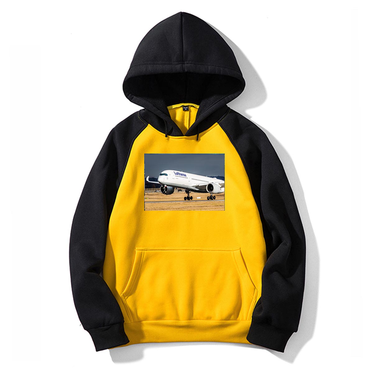 Lutfhansa A350 Designed Colourful Hoodies