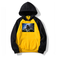 Thumbnail for Amazing Military Pilot Selfie Designed Colourful Hoodies