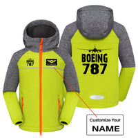 Thumbnail for Boeing 787 & Plane Designed Children Polar Style Jackets