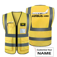 Thumbnail for The Airbus A380 Designed Reflective Vests