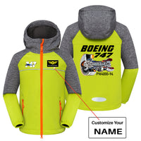 Thumbnail for Boeing 747 & PW4000-94 Engine Designed Children Polar Style Jackets