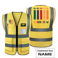 Thumbnail for Colourful Cabin Crew Designed Reflective Vests