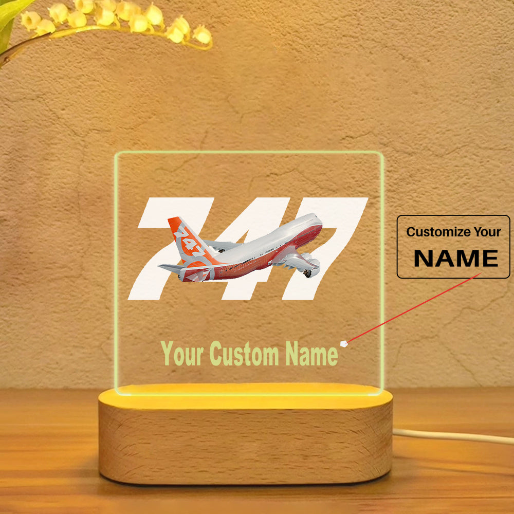 Super Boeing 747 Intercontinental Designed Night Lamp