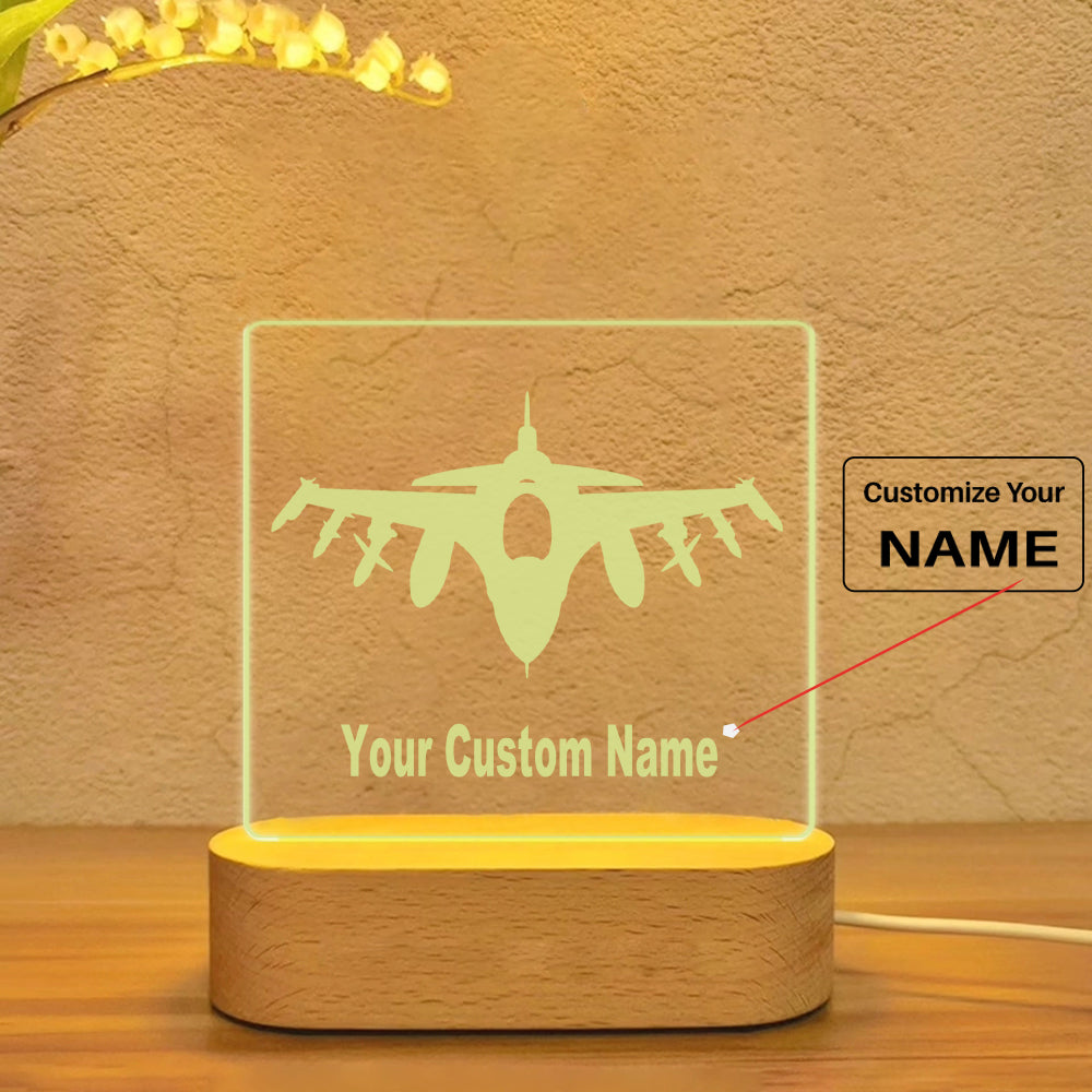 Boeing 787 Silhouette Designed Night Lamp