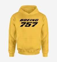 Thumbnail for Boeing 757 & Text Designed Hoodies