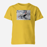 Thumbnail for US Air Force Show Fighter Jet 16 Designed Children T-Shirts