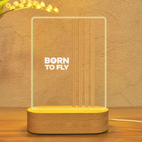 Thumbnail for Born To Fly & Pilot Epaulettes (4 Lines) Designed Night Lamp