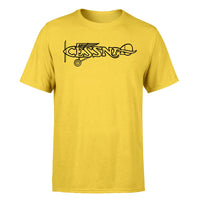 Thumbnail for Special Cessna Text Designed T-Shirts
