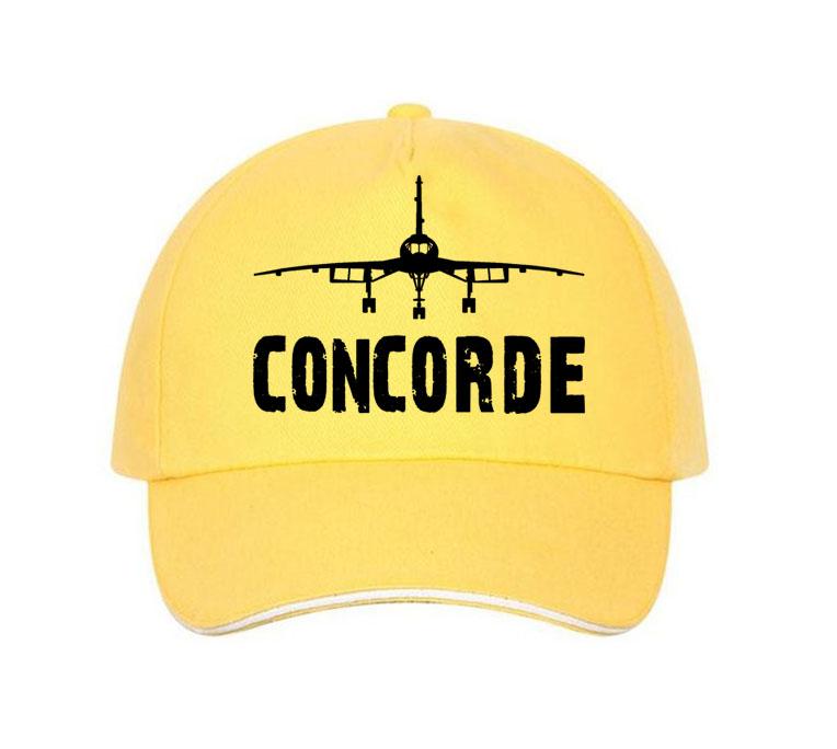 Concorde & Plane Designed Hats Pilot Eyes Store Yellow 