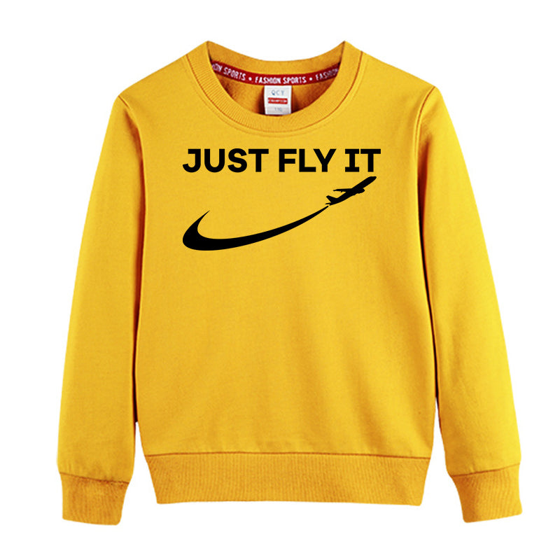 Just Fly It 2 Designed "CHILDREN" Sweatshirts